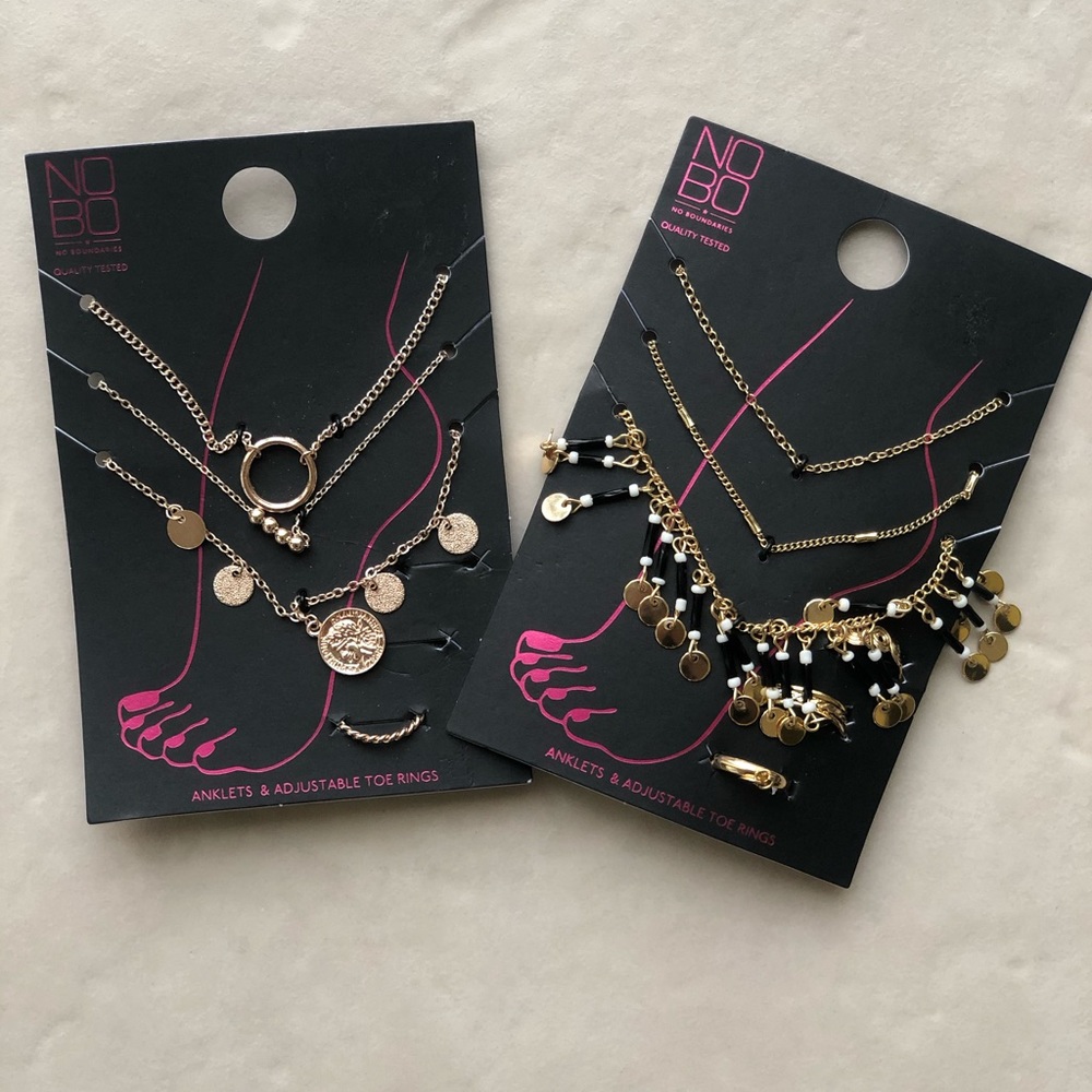 NOBO NO BOUNDARIES Anklets & Adjustable Toe Rings